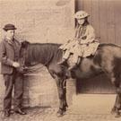 Small girl on a pony